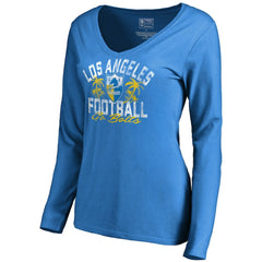 NFL Los Angeles Chargers Women's Hometown Collection LA Football Long Sleeve T-Shirt