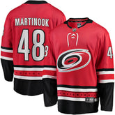 Jordan Martinook Carolina Hurricanes Fanatics Alternate Breakaway Player Jersey