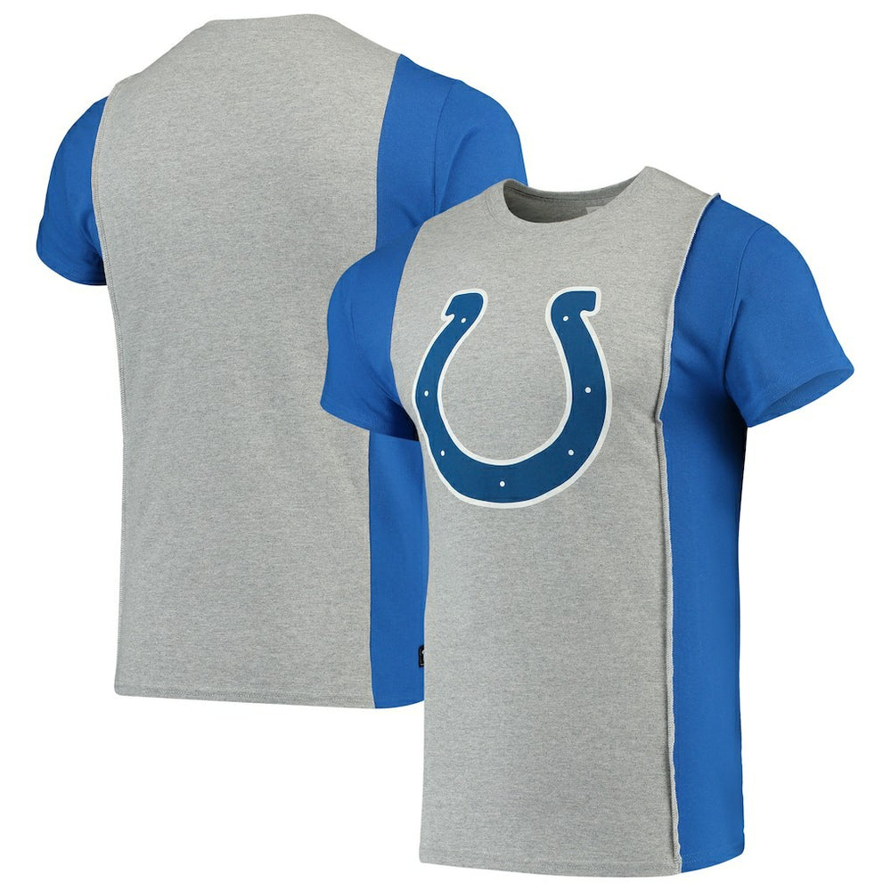 NFL Indianapolis Colts Refried Apparel Sustainable Upcycled Split T-Shirt