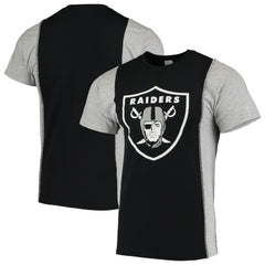 NFL Las Vegas Raiders Refried Apparel Sustainable Upcycled Split T-Shirt