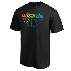 Washington Wizards Team Pride Wordmark T-Shirt - Black outlet