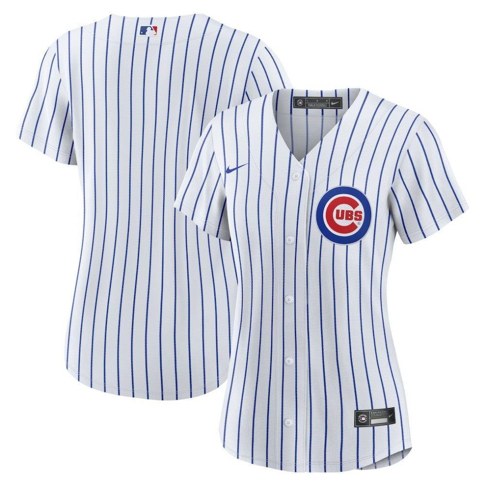 Chicago Cubs Women's Home Replica Team Jersey - White | Nike