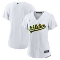 Athletics Women's Home Replica Team Jersey - White | Nike