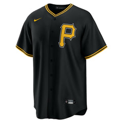 Pittsburgh Pirates Alternate Replica Team Jersey - Black | Nike
