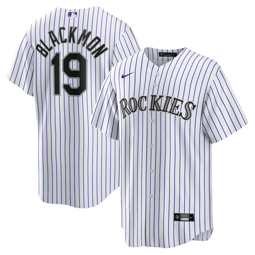 Charlie Blackmon Colorado Rockies Home Replica Player Name Jersey - White | Nike