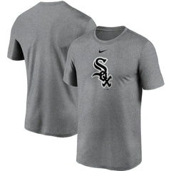 Chicago White Sox Team Large Logo Legend Performance T-Shirt - Gray | Nike