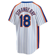 Darryl Strawberry New York Mets Home Cooperstown Collection Player Jersey - White | Nike
