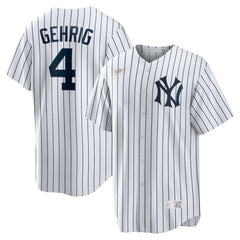 Lou Gehrig New York Yankees Home Cooperstown Collection Player Jersey - White | Nike
