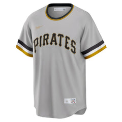 Roberto Clemente Pittsburgh Pirates Road Cooperstown Collection Player Jersey - Gray | Nike