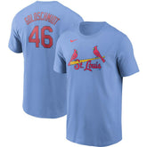 Paul Goldschmidt St. Louis Cardinals Name & Number T-Shirt - Light Blue | Nike