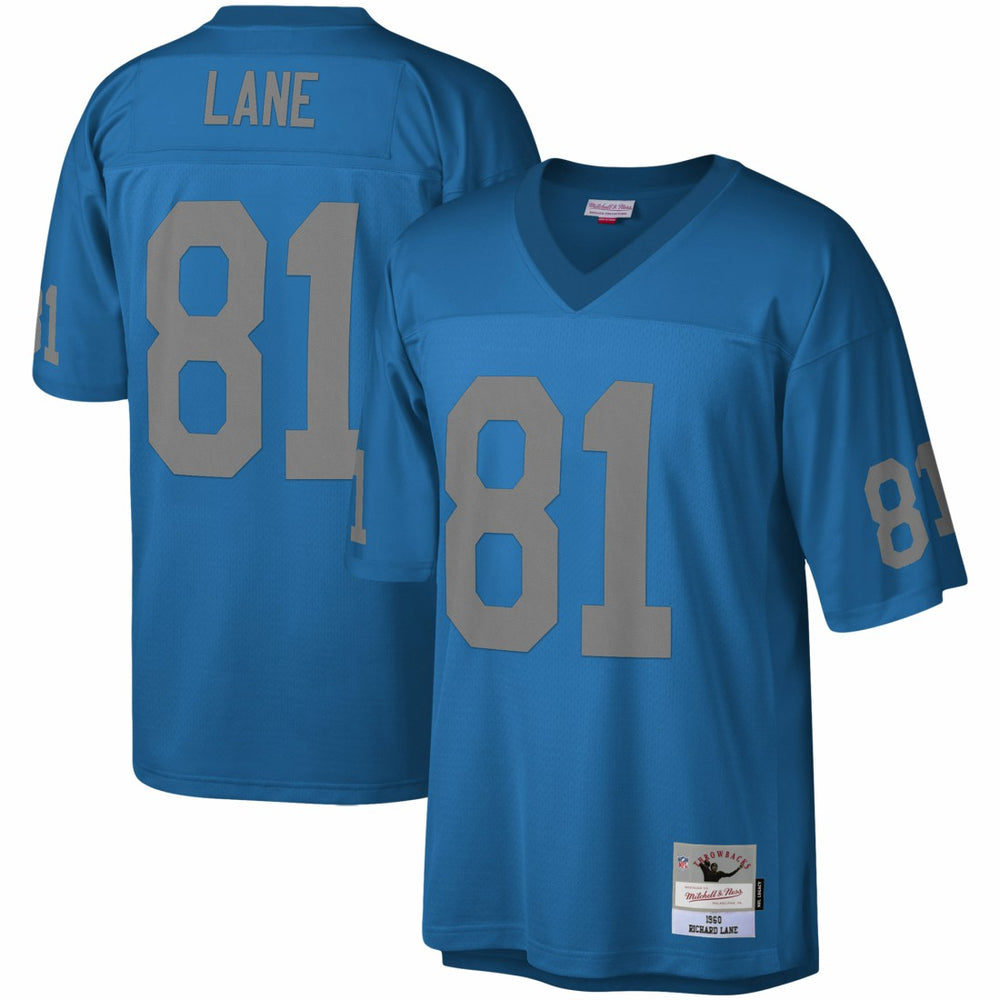 NFL Detroit Lions Richard Lane Legacy Replica Jersey