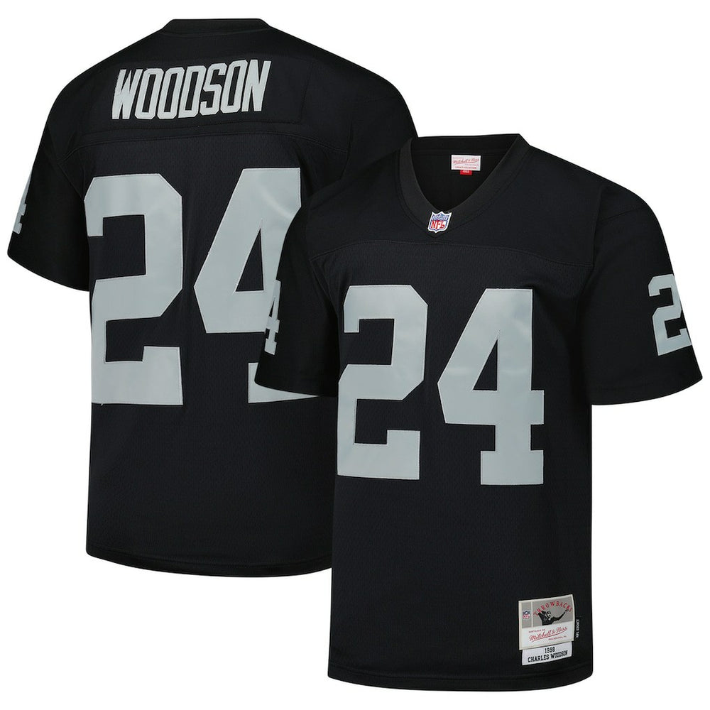 NFL Las Vegas Raiders Charles Woodson Legacy Replica Jersey