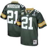 NFL Green Bay Packers Charles Woodson 2010 Authentic Throwback Retired Player Jersey