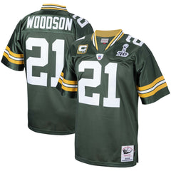 NFL Green Bay Packers Charles Woodson 2010 Authentic Throwback Retired Player Jersey