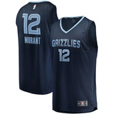 Ja Morant Memphis Grizzlies Fast Break Replica Jersey Navy - Icon Edition | Fanatics outlet