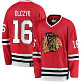 Eddie Olczyk Chicago Blackhawks Fanatics Premier Breakaway Retired Player Jersey