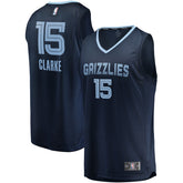 Brandon Clarke Memphis Grizzlies Fast Break Replica Jersey Navy - Icon Edition | Fanatics for sale