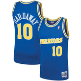 Tim Hardaway Golden State Warriors 1990/91 Hardwood Classics Swingman Jersey sale - Royal | Mitchell & Ness online