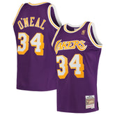 Shaquille O'Neal Los Angeles Lakers Hardwood Classics Swingman Jersey - Purple | Mitchell & Ness outlet