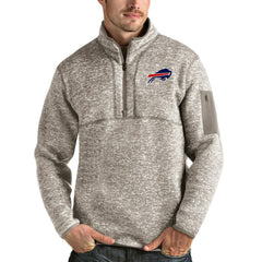 NFL Buffalo Bills Antigua Fortune Quarter-Zip Pullover Jacket