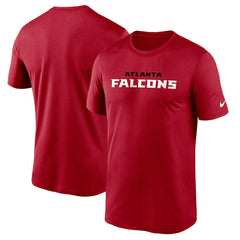 NFL Atlanta Falcons Wordmark Legend Performance T-Shirt