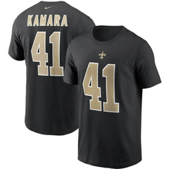 NFL New Orleans Saints Alvin Kamara Name & Number T-Shirt