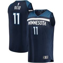 Naz Reid Minnesota Timberwolves Fast Break Replica Jersey Navy - Icon Edition | Fanatics shop