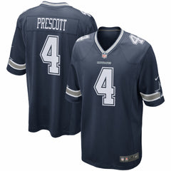 NFL Dallas Cowboys Dak Prescott Game Team Jersey