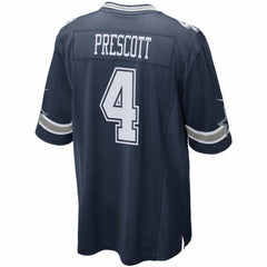 NFL Dallas Cowboys Dak Prescott Game Team Jersey