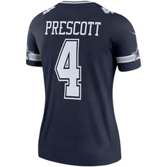 NFL Dallas Cowboys Dak Prescott Women's Legend Player Performance Top