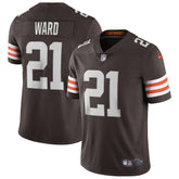 NFL Cleveland Browns Denzel Ward Vapor Limited Jersey