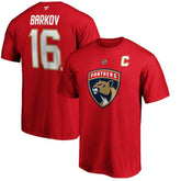 Aleksander Barkov Florida Panthers Fanatics Authentic Stack Player Name & Number T-Shirt