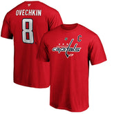 Alexander Ovechkin Washington Capitals Fanatics Authentic Stack Player Name & Number T-Shirt