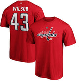 Tom Wilson Washington Capitals Fanatics Authentic Stack Player Name & Number T-Shirt
