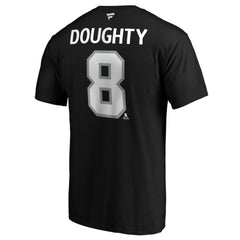 Drew Doughty Los Angeles Kings Fanatics Authentic Stack Name & Number Team T-Shirt