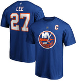 Anders Lee New York Islanders Fanatics Authentic Stack Player Name & Number T-Shirt