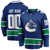 Vancouver Canucks Fanatics Home Team Breakaway Custom Jersey