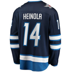 Ville Heinola Winnipeg Jets Fanatics Home Breakaway Player Jersey