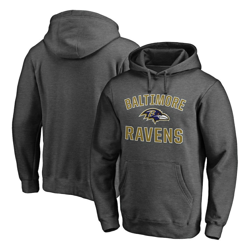 NFL Baltimore Ravens Big & Tall Victory Arch Logo Pullover Hoodie
