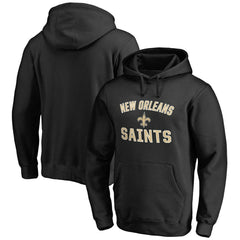 NFL New Orleans Saints Victory Arch Team Fitted Pullover Hoodie
