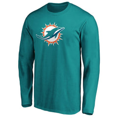 NFL Miami Dolphins Primary Logo Long Sleeve T-Shirt