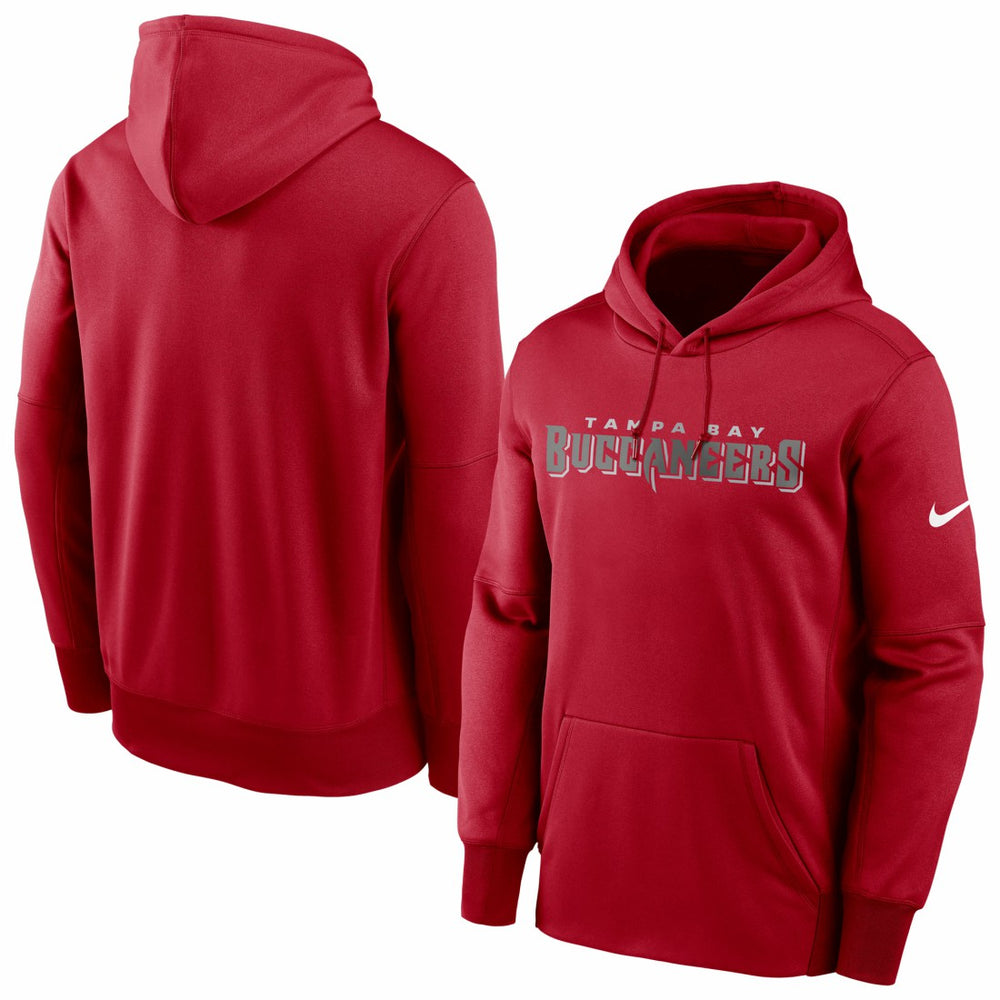 NFL Tampa Bay Buccaneers Fan Gear Wordmark Performance Pullover Hoodie