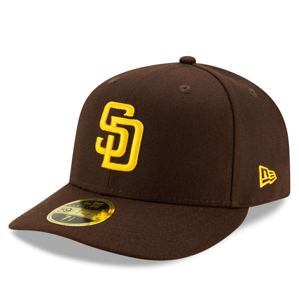 San Diego Padres Authentic Collection On-Field Low Profile 59FIFTY Fitted Hat - Brown | New Era