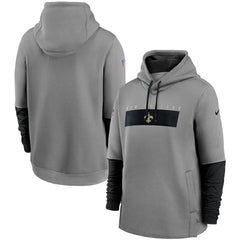 NFL New Orleans Saints Sideline Playbook Performance Pullover Hoodie