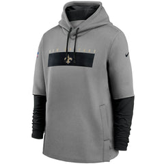 NFL New Orleans Saints Sideline Playbook Performance Pullover Hoodie