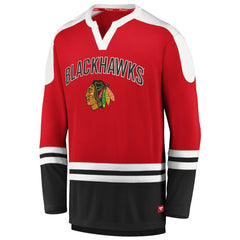 Chicago Blackhawks Fanatics Iconic Slapshot Long Sleeve T-Shirt