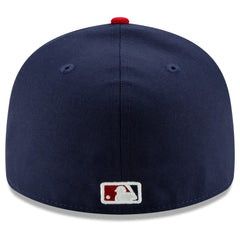 Washington Nationals Alternate 2020 Authentic Collection On-Field Low Profile Fitted Hat - White/Navy | New Era