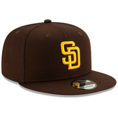 San Diego Padres Team Color 9FIFTY Adjustable Hat - Brown | New Era