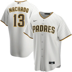 Manny Machado San Diego Padres Home Replica Player Jersey - White | Nike