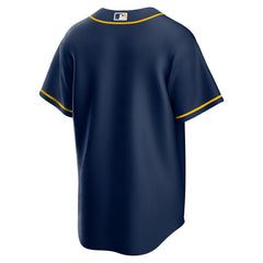 Milwaukee Brewers Alternate Replica Team Jersey - Navy | Nike